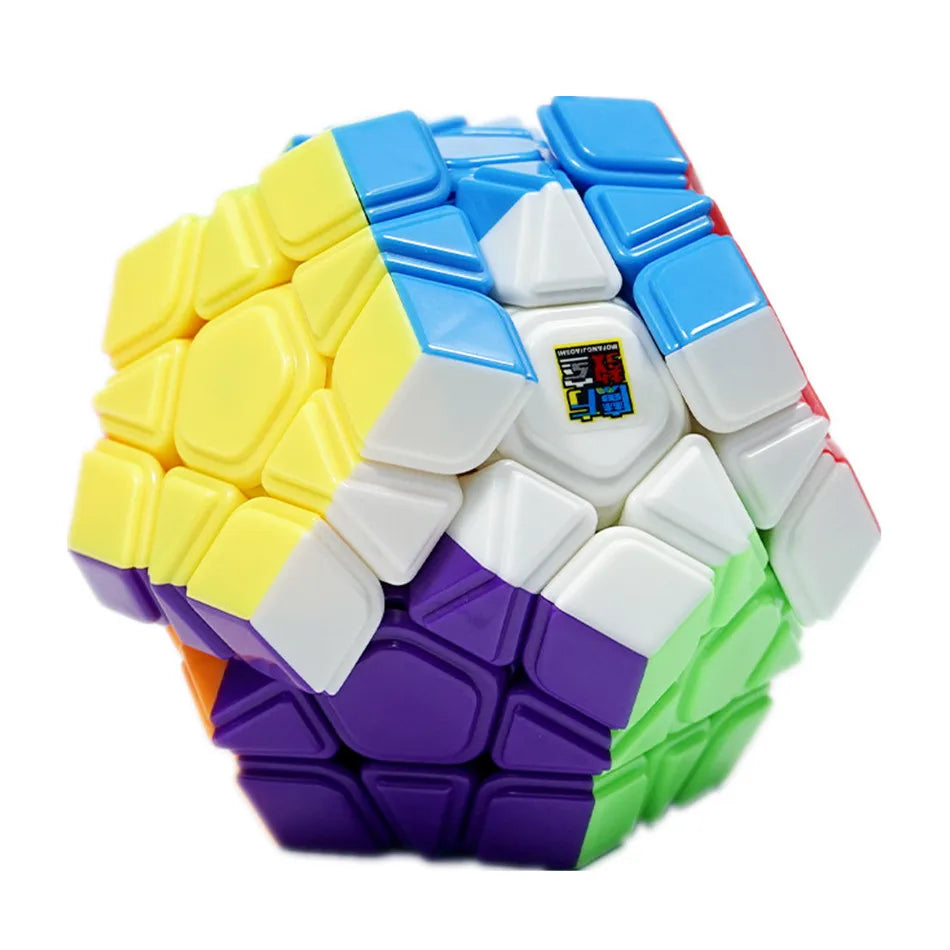 Moyu Meilong Convex Stickerless Megaminx Puzzle Cube