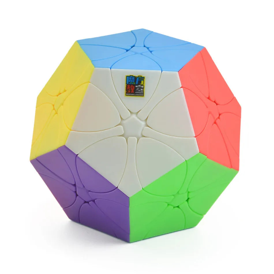Moyu Meilong Convex Stickerless Megaminx Puzzle Cube