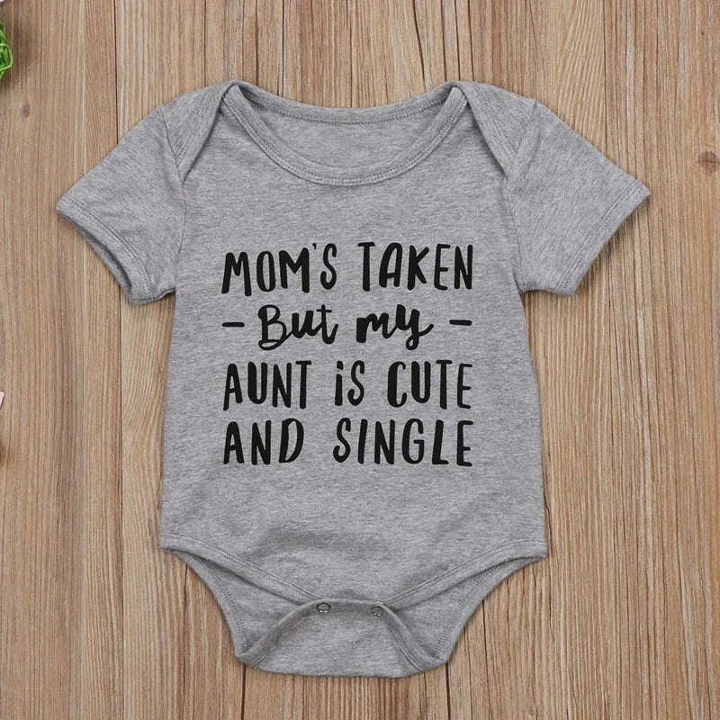 Mom's Taken But My Aunt Is Cute & Single Summer Romper