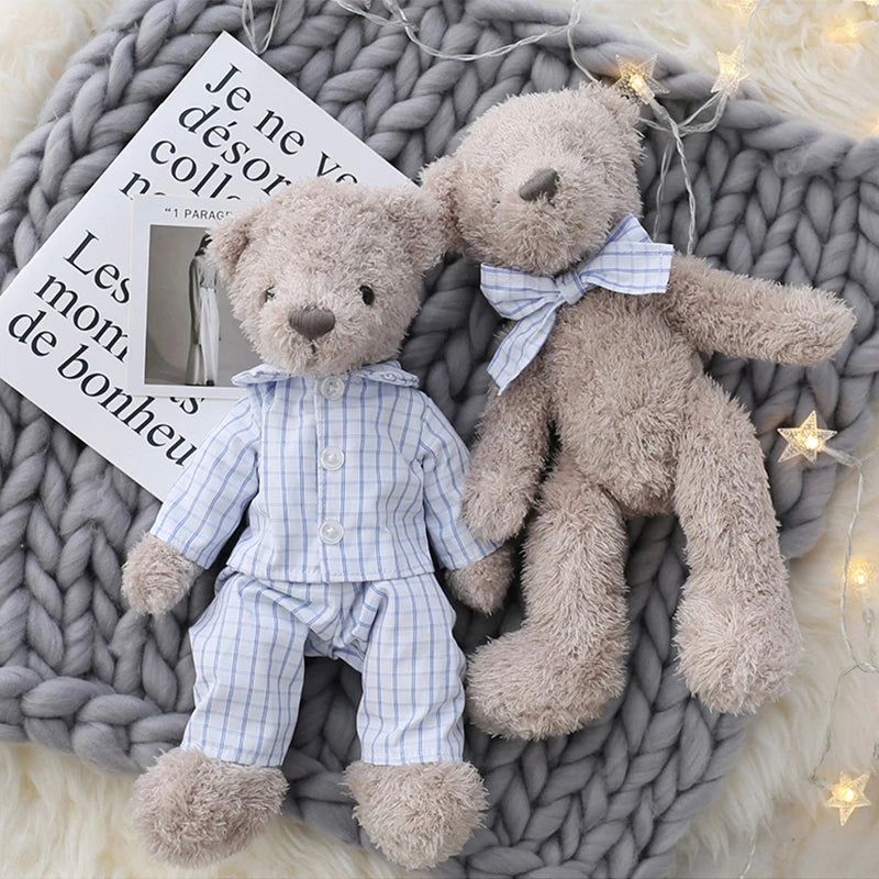 12" Teddy Bear Plush – Soft Stuffed Toy for Baby's First Gift