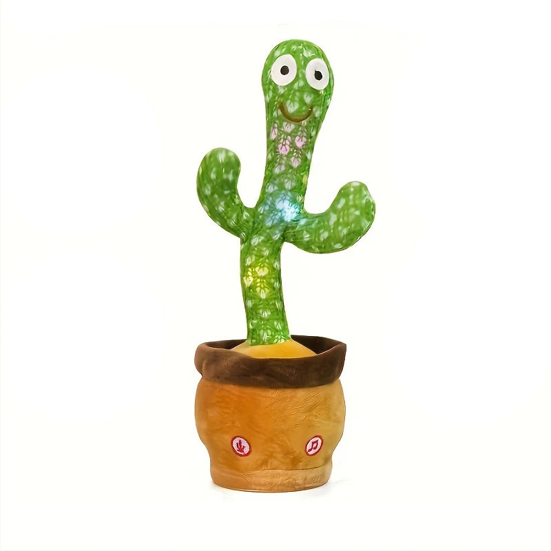 Talking Dancing Cactus – Light-Up Mimicking & Singing Toy for Kids