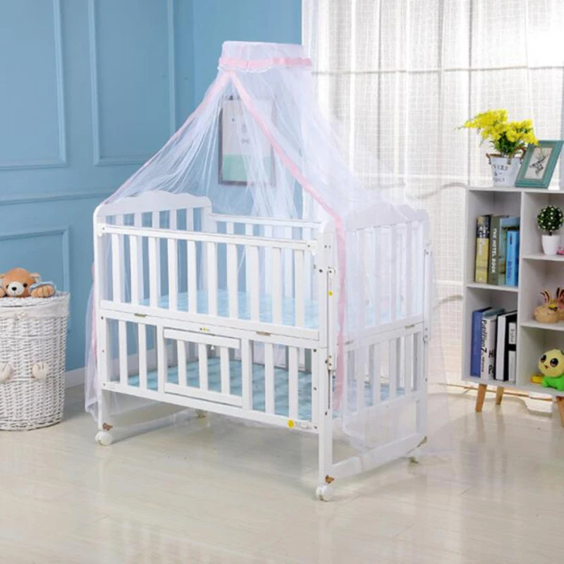 Baby Canopy Mosquito Net – Hanging Dome for Crib & Toddler Bed