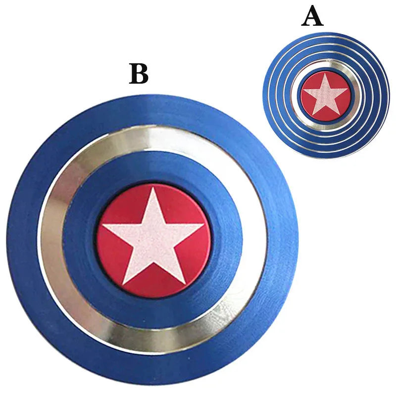 Metal Superhero Fidget Spinner – Fast Bearing Aluminum Alloy Stress Relief Toy