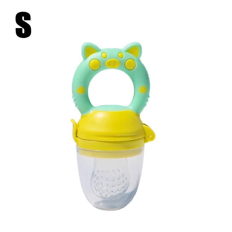 Baby Food Feeder – Silicone Spoon & Juice Extractor for Fruits & Vegetables