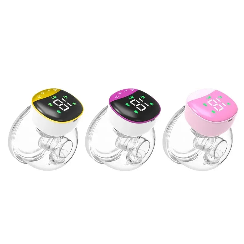 Portable Electric Breast Pump - Silent, Hands-Free, BPA-Free, Automatic Milk Extractor