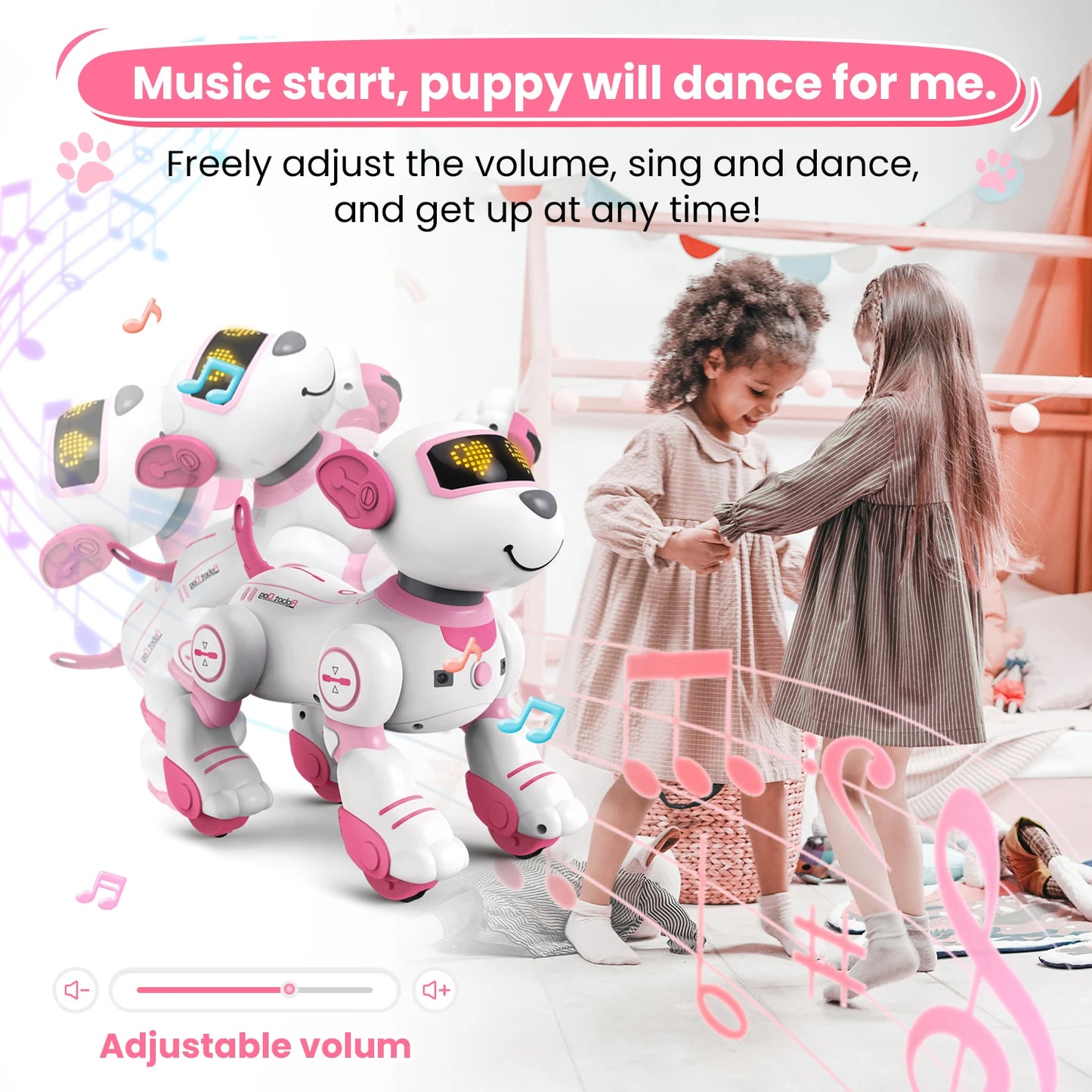 RC Robot Dog – Programmable Interactive Singing & Dancing Pet Toy