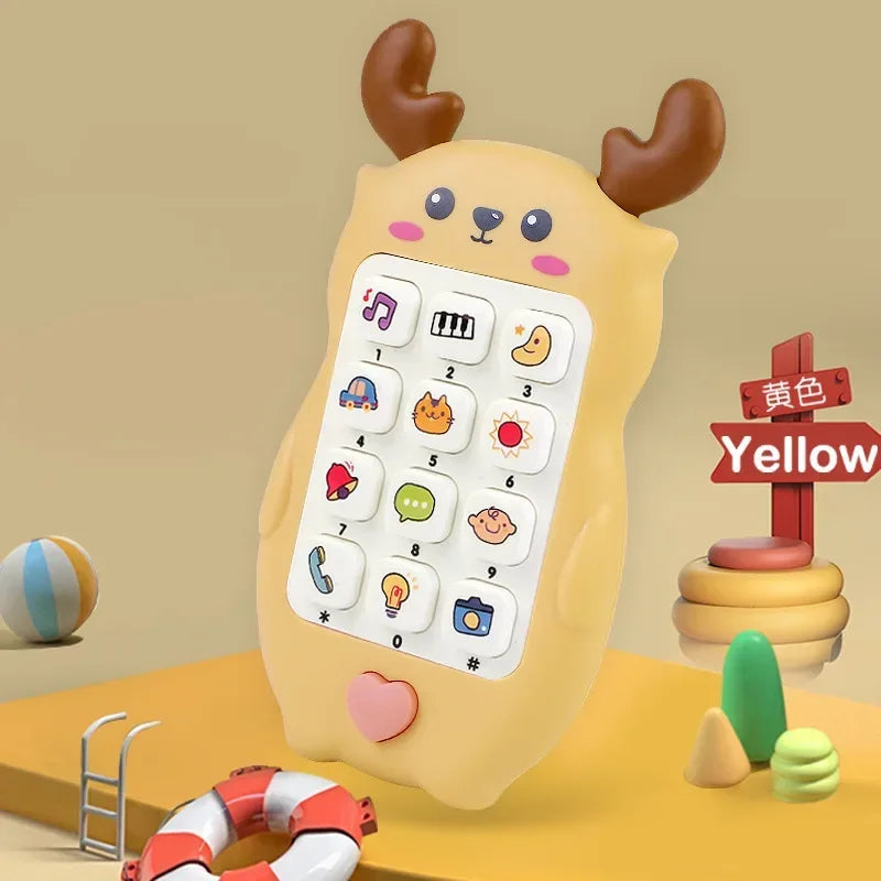 Baby Phone Toy – Musical Sound & Teething Early Education Toy for 0-12 Months