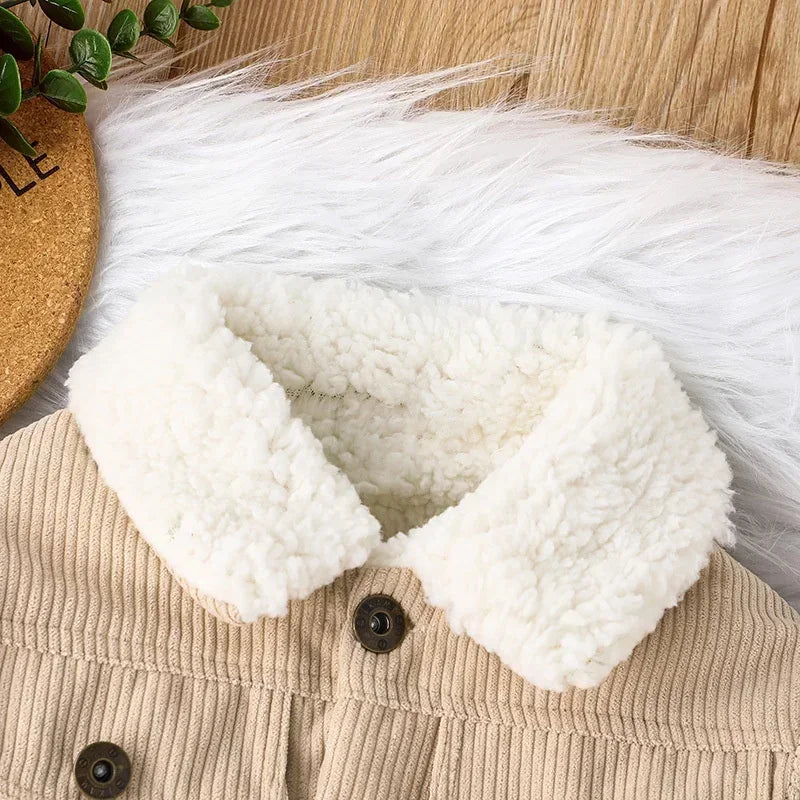 Winter Jacket for Baby Boys – Warm Cotton Coat for 0-3Y Toddler