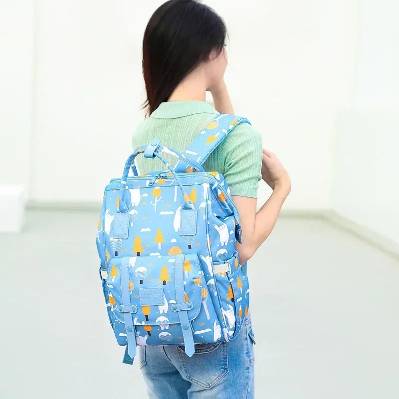 Waterproof Baby Nappy Bag – Mummy Backpack for Travel & Storage