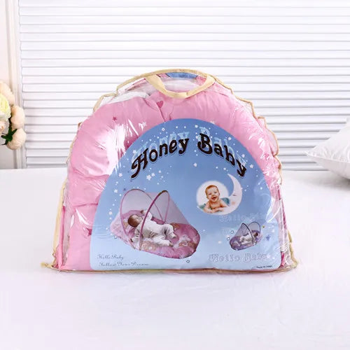 Foldable Newborn Baby Crib – Portable, Pressure-Resistant, Bionic Travel Bed