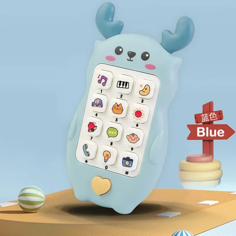 Baby Phone Toy – Musical Sound & Teething Early Education Toy for 0-12 Months