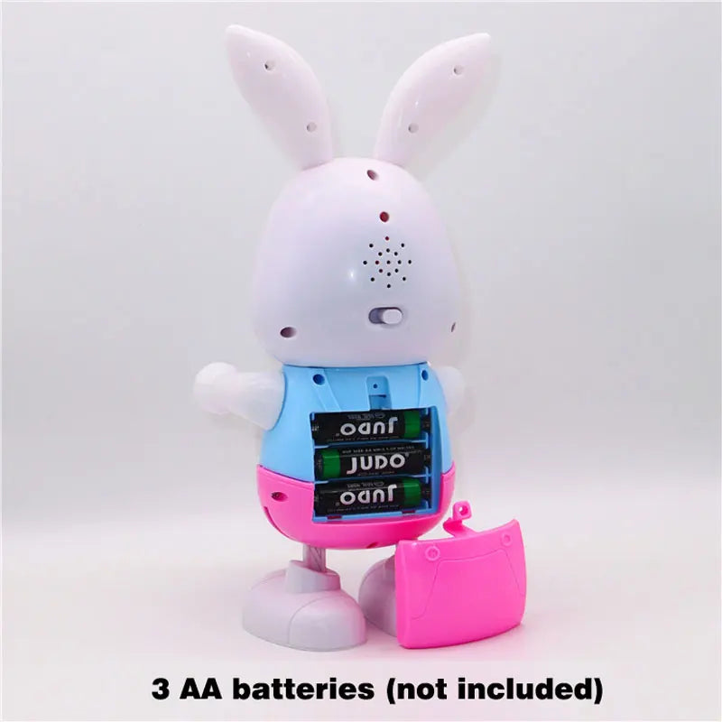 Dancing Robot Bunny – Musical LED Electric Pet Toy for Kids