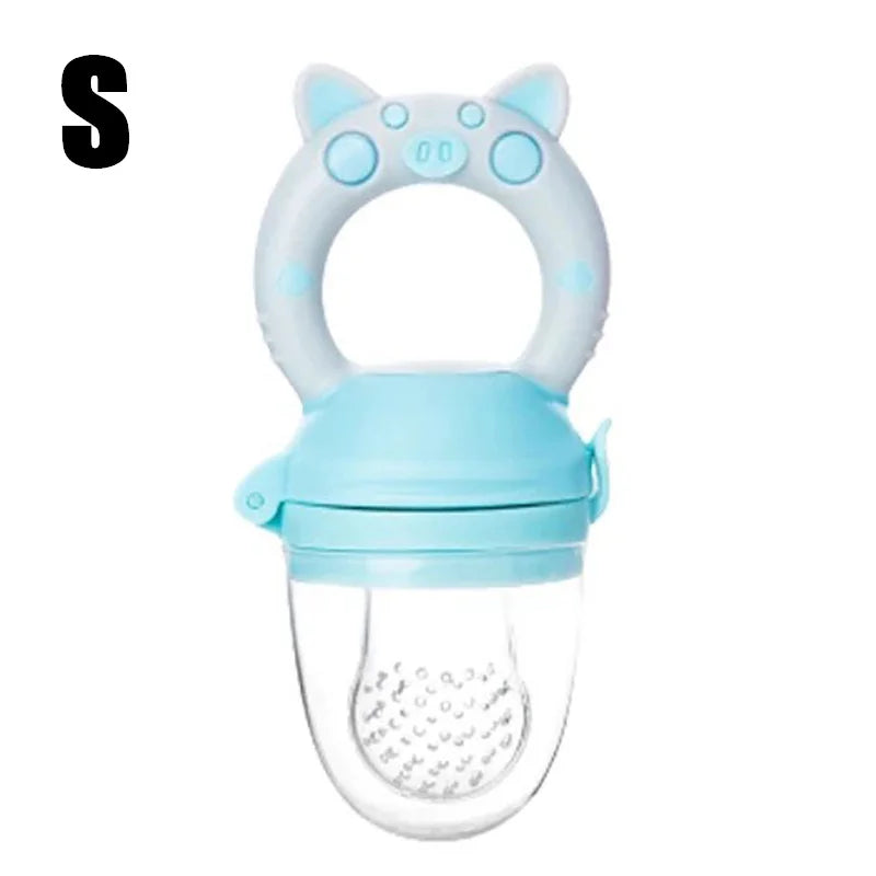 Baby Food Feeder – Silicone Spoon & Juice Extractor for Fruits & Vegetables