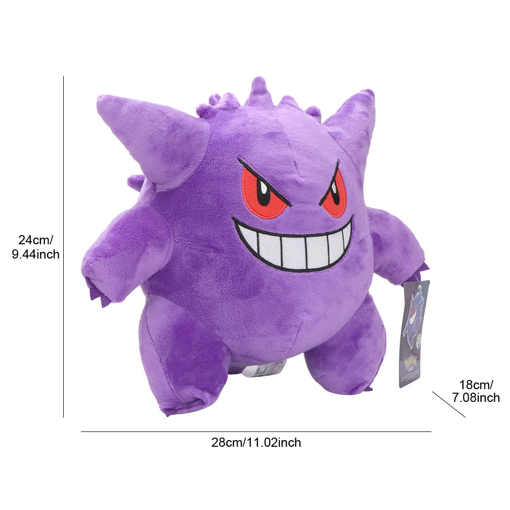 Shiny Gengar & Psyduck Plush – Soft Stuffed Toy for Kids & Collectors