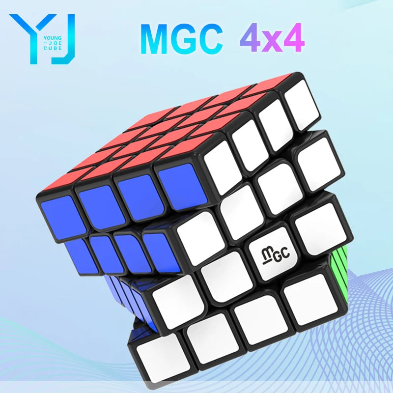 Magnetic Speed Cube Set – 4x4, Megaminx, & Pyramid Puzzle Toy