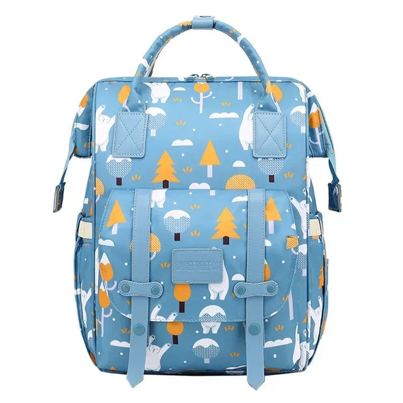 Waterproof Baby Nappy Bag – Mummy Backpack for Travel & Storage