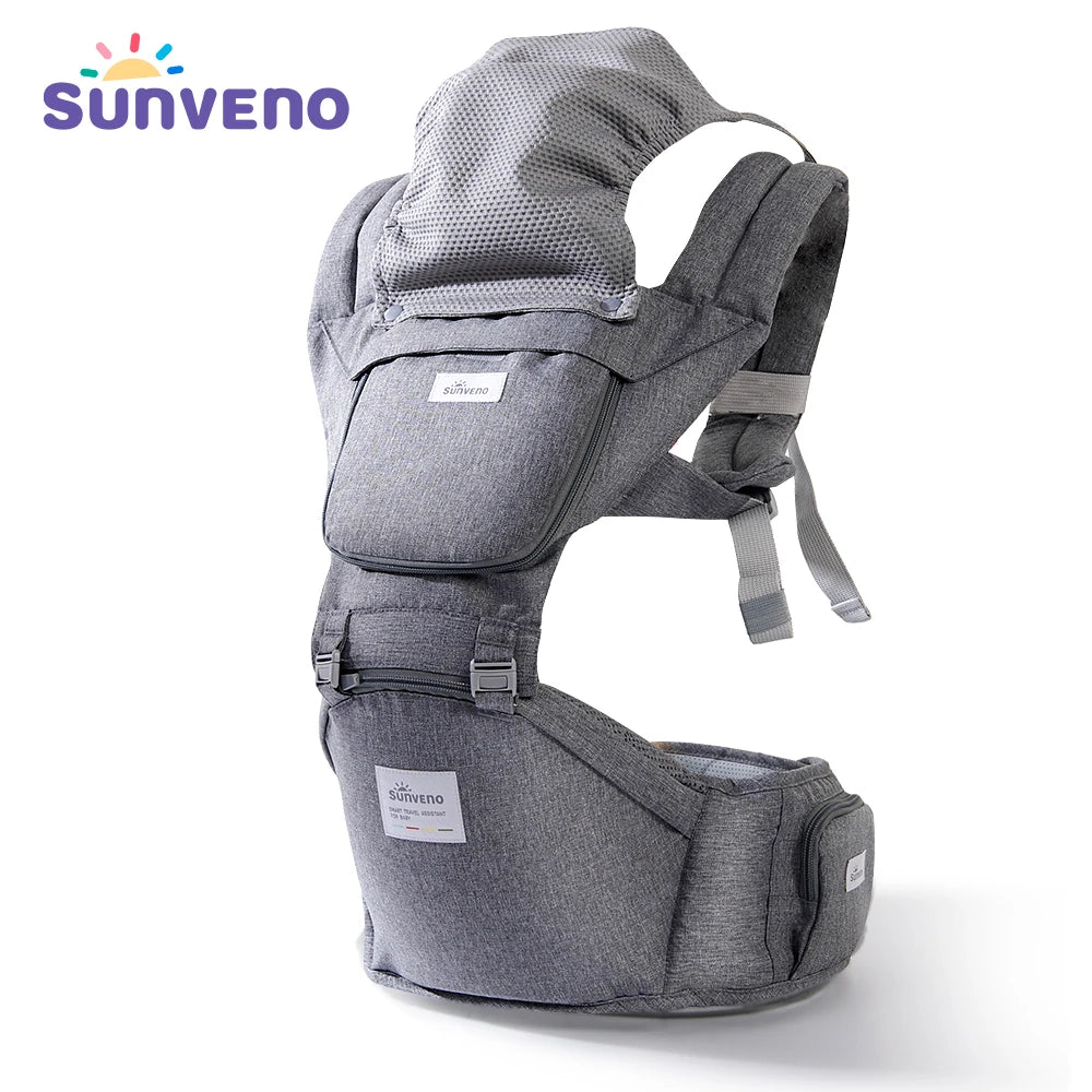 Sunveno Baby Carrier – Infant Hip Seat Sling Backpack for Newborns