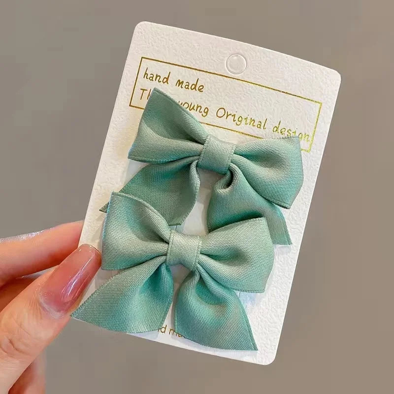 Adorable Bow Hair Clips – Sweet Summer Hair Accessories for Little Girls & Babies