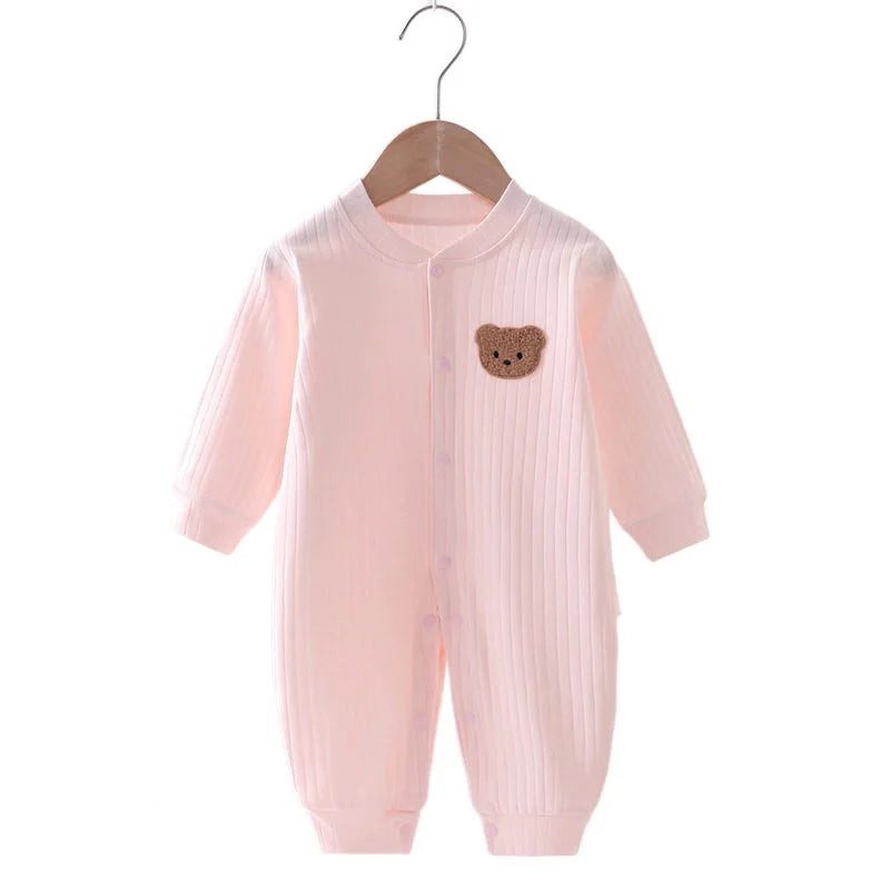 Bear Newborn Romper – Cotton One-Piece Jumpsuit for Babies & Toddlers