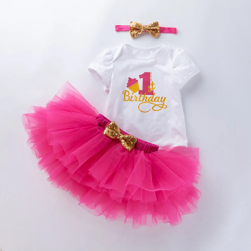 Baby Girl Summer Outfit – Short Sleeve Top & Skirt 2-Piece Set