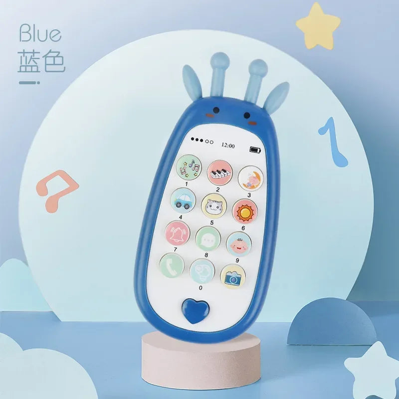 Baby Phone Toy – Musical Sound & Teething Early Education Toy for 0-12 Months