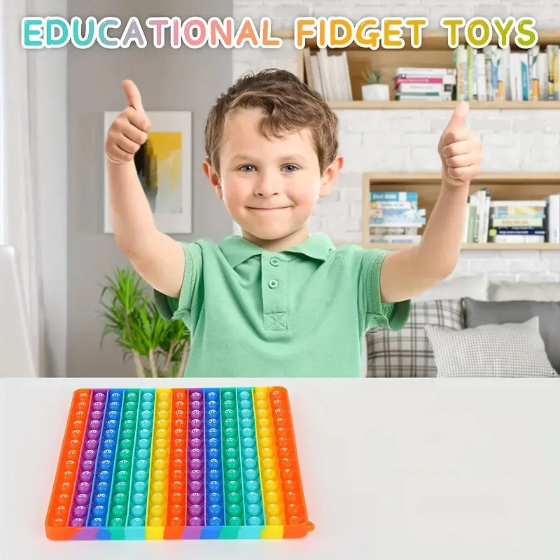 9x9 Multiplication Pop It – Educational Math Fidget Toy for Kids