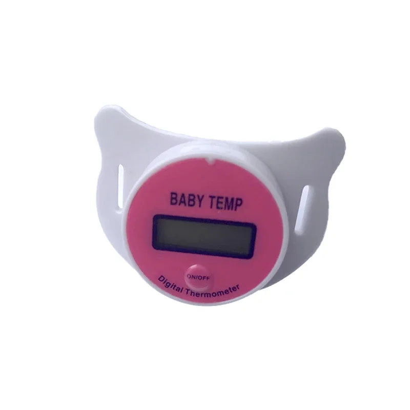 Digital Baby Pacifier Thermometer – LCD Display, Oral Temperature Monitor with Alarm