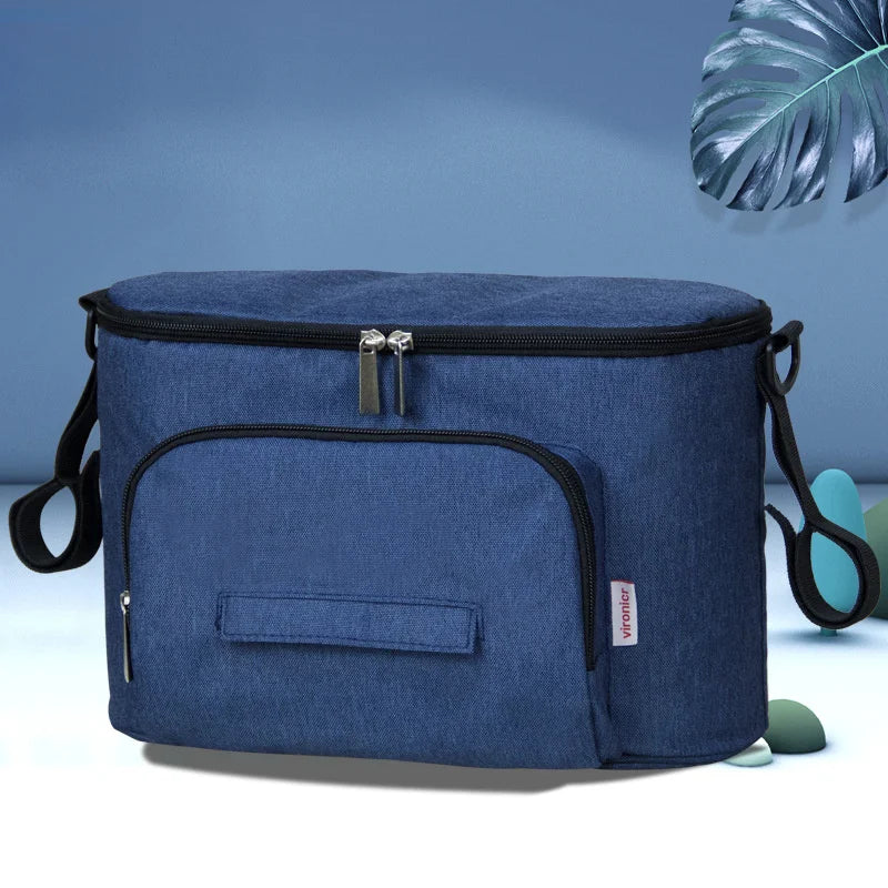 Baby Stroller Organizer – Large Capacity Diaper Bag for Travel & Storage