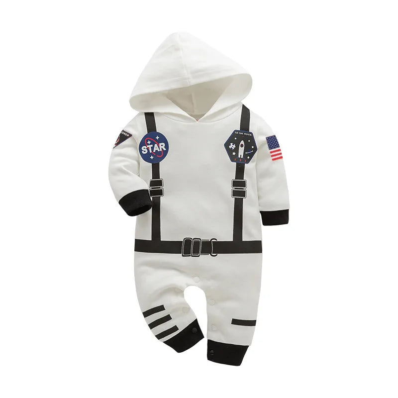 Baby Astronaut Costume – Space Suit Romper for Halloween & Parties (1-3Y)