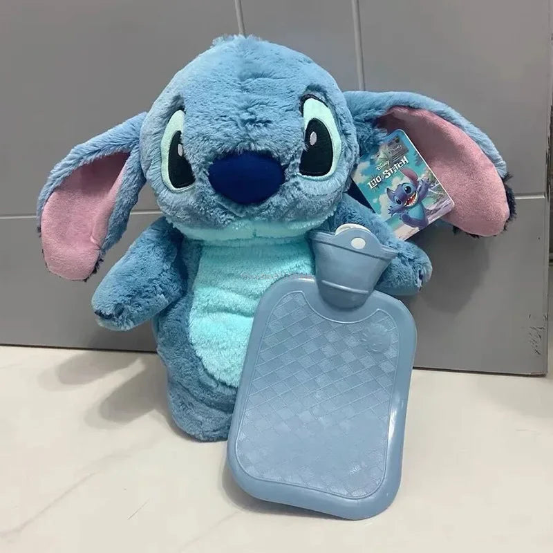 Stitch Plush Hot Water Bottle – Cozy Hand Warmer & Gift for Women