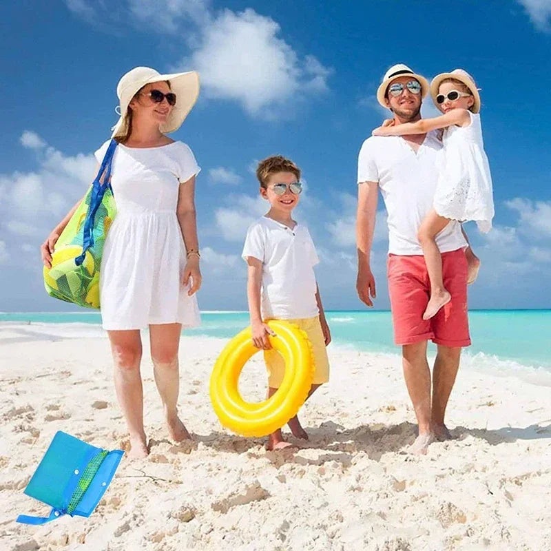 Portable Mesh Bag – Kids' Bath & Beach Toy Storage