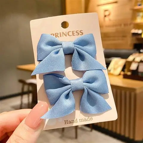 Adorable Bow Hair Clips – Sweet Summer Hair Accessories for Little Girls & Babies