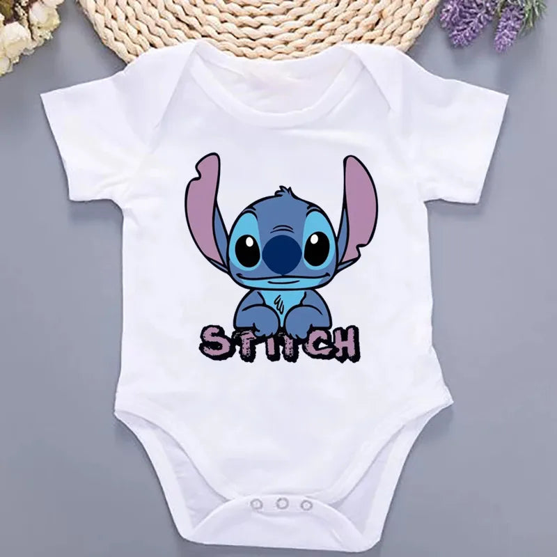 Kawaii Print Summer Baby Bodysuit – 100% Cotton One-Piece Jumpsuit