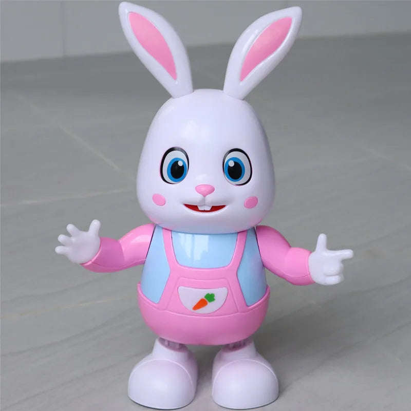Dancing Robot Bunny – Musical LED Electric Pet Toy for Kids