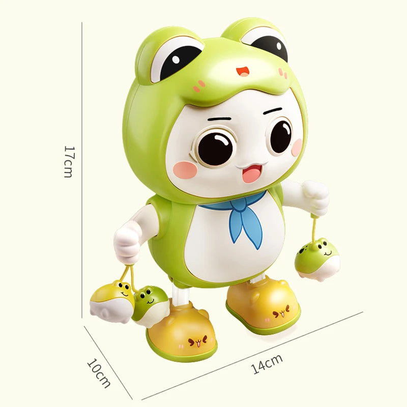 Cute Rabbit Electronic Pet – Musical Light-Up Walking Toy for Kids 3+