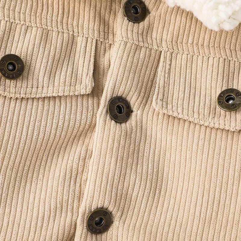 Warm Baby Jacket – Winter Cotton Coat for Toddlers (0-3Y)