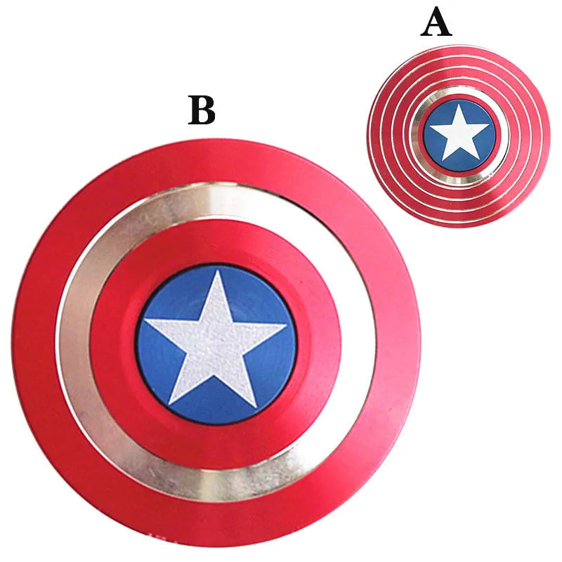 Metal Superhero Fidget Spinner – Fast Bearing Aluminum Alloy Stress Relief Toy