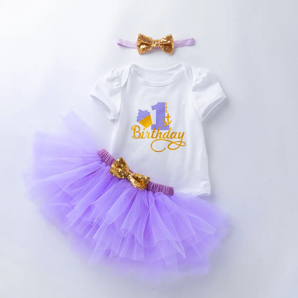 Baby Girl Summer Outfit – Short Sleeve Top & Skirt 2-Piece Set