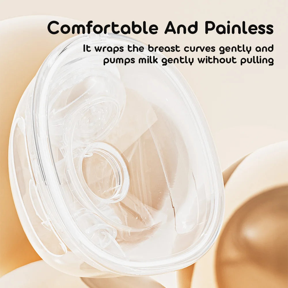 Portable Hands-Free Electric Breast Pump, Low Noise, 4 Modes, 15 Levels, Double Breast Milk Pump