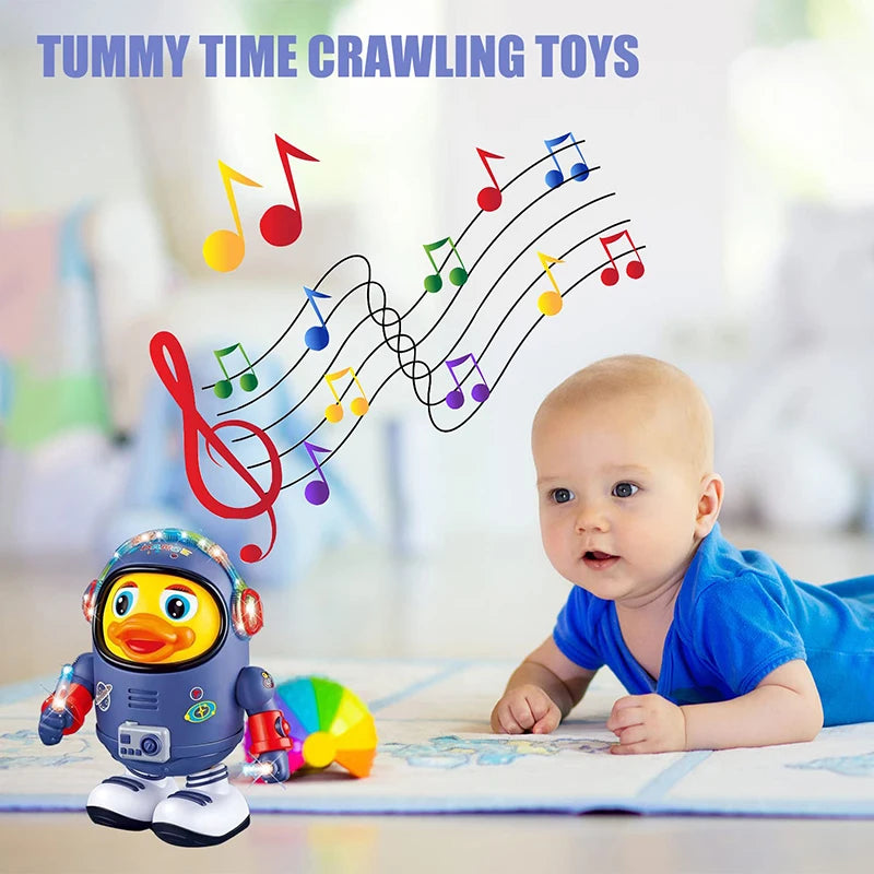 Musical Dancing Duck – Interactive Light-Up Toy for Babies & Kids