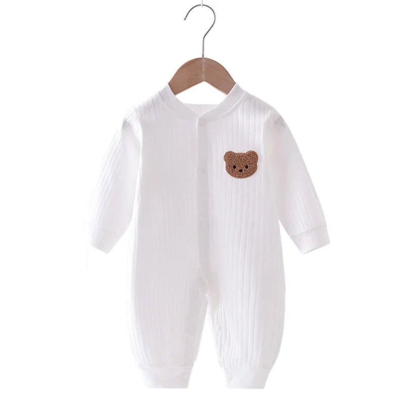 Bear Newborn Romper – Cotton One-Piece Jumpsuit for Babies & Toddlers