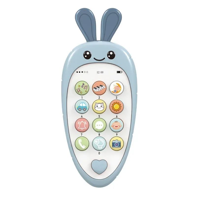 Baby Phone Toy – Musical Sound & Teething Early Education Toy for 0-12 Months