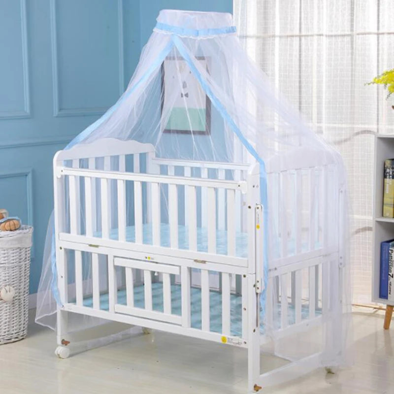 Baby Canopy Mosquito Net – Hanging Dome for Crib & Toddler Bed