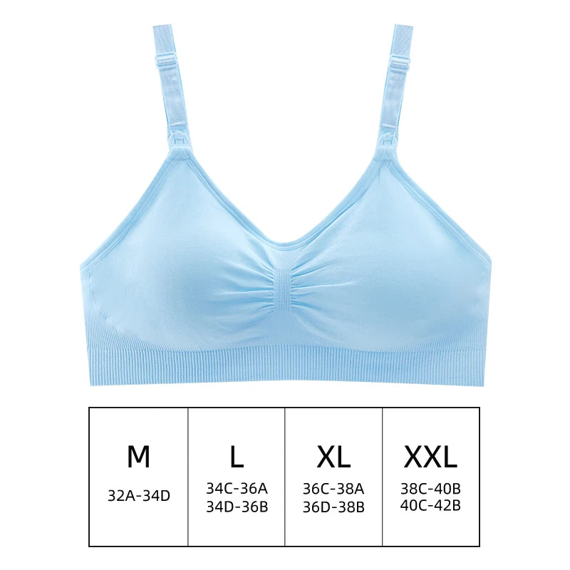Hands-Free Pumping & Nursing Bra – All-Day Maternity Comfort