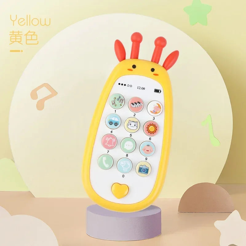 Baby Phone Toy – Musical Sound & Teething Early Education Toy for 0-12 Months