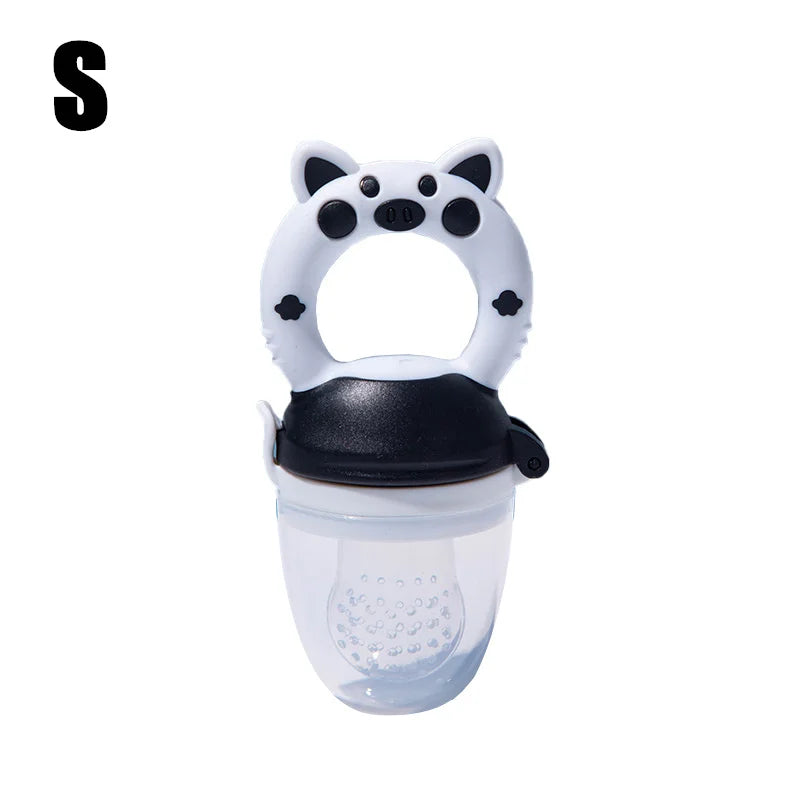 Baby Food Feeder – Silicone Spoon & Juice Extractor for Fruits & Vegetables