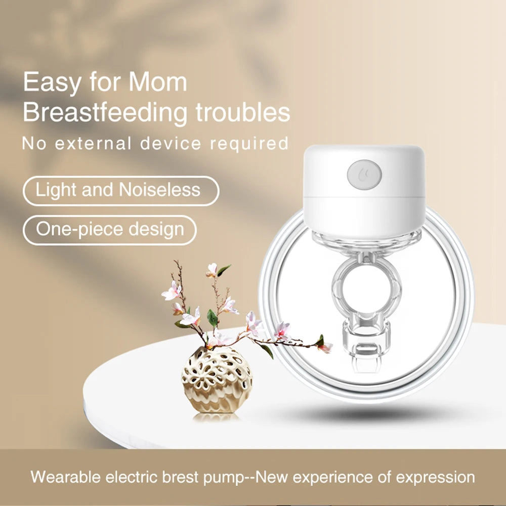 Wearable Hands-Free Electric Breast Pump | Portable & UV Disinfectable