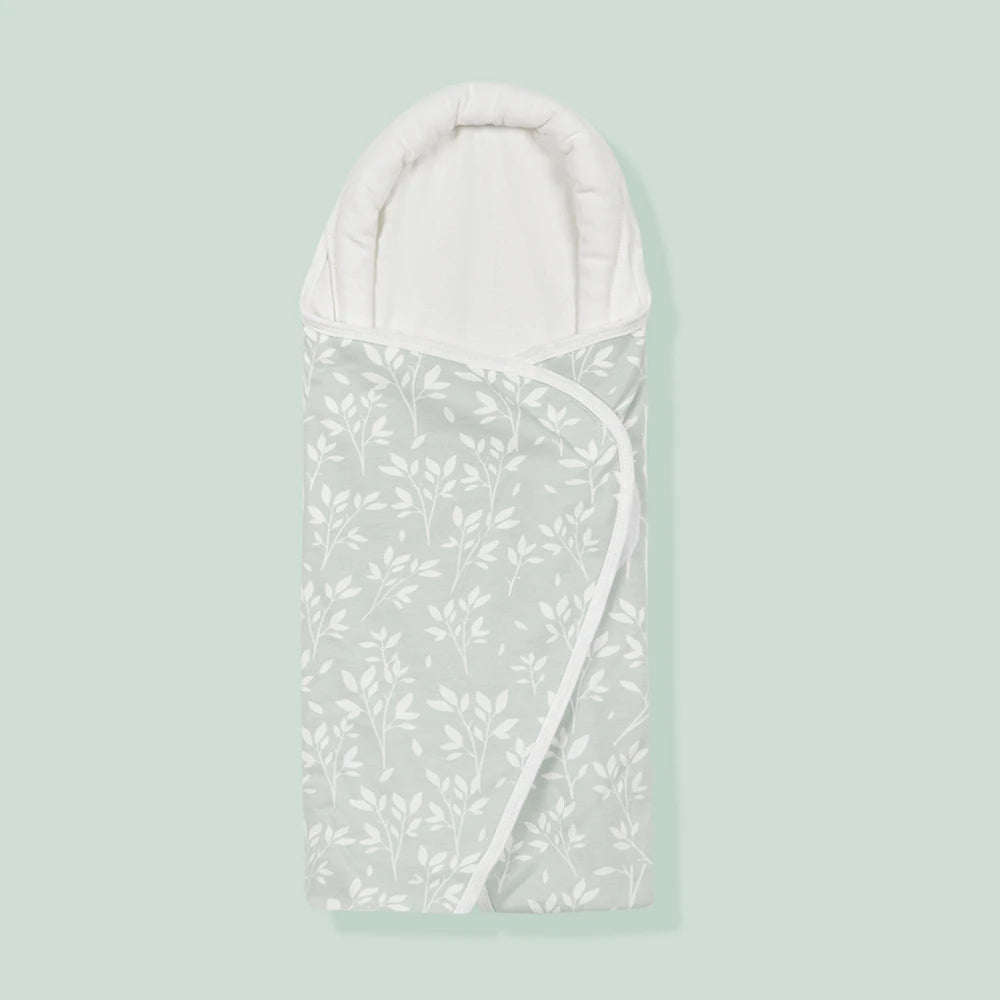 Newborn Swaddle Wrap – Cotton, Breathable, Head Protection