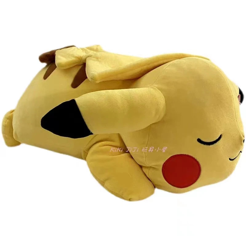 50CM Sleepy Pikachu Plush – Soft Stuffed Toy for Kids & Home Décor