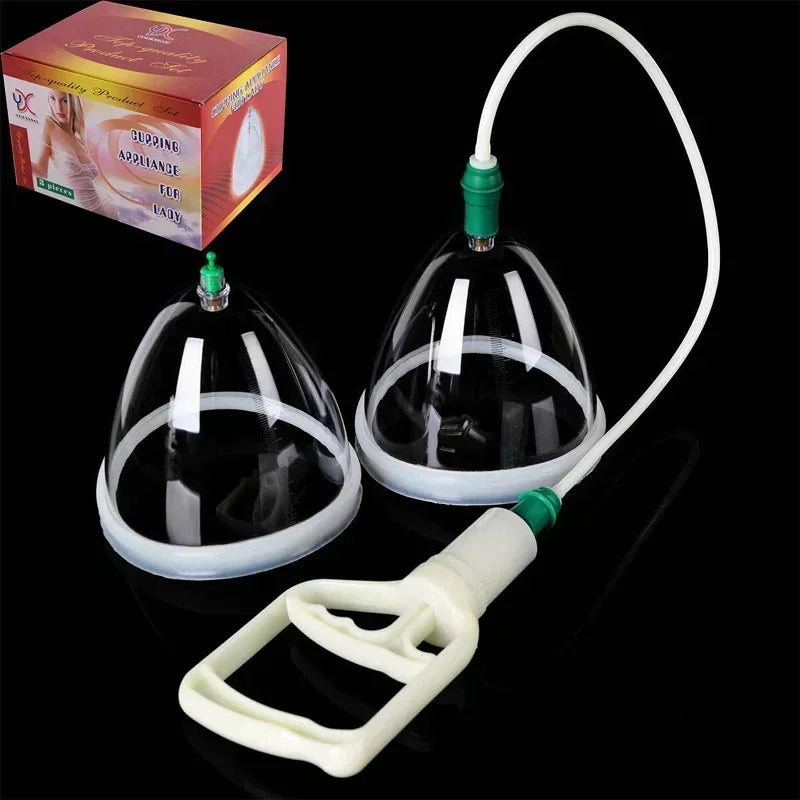 Breast & Buttocks Enlargement Vacuum Therapy Pump